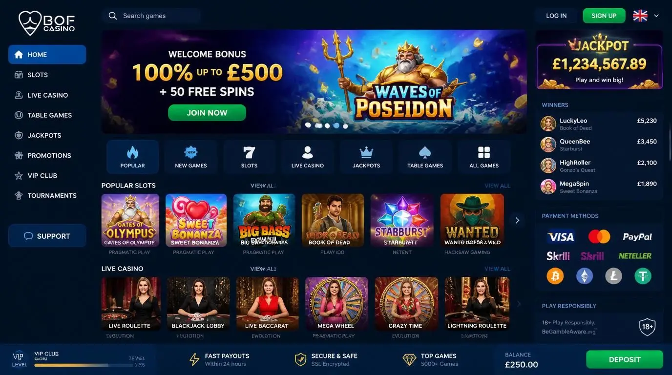 Welkom bij Bof Casino Nederland image 1